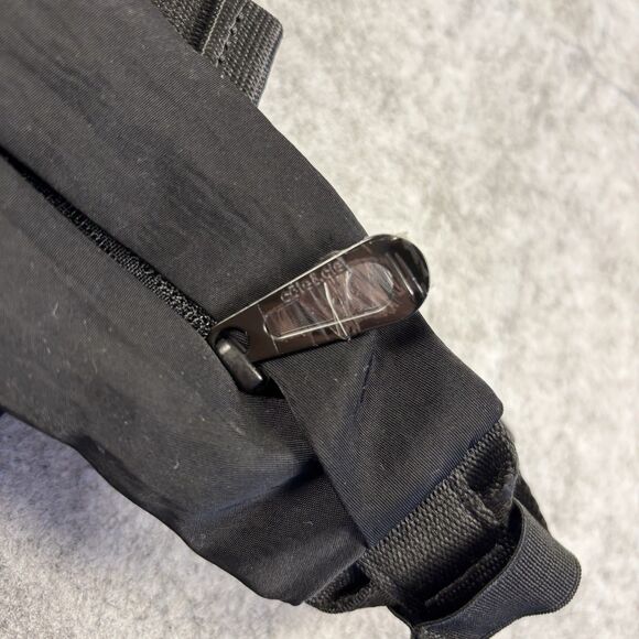 Cote & Ciel Black Nylon Zip Close Crossbody Bag Backpack Adjustable Strap Pocket main image 9